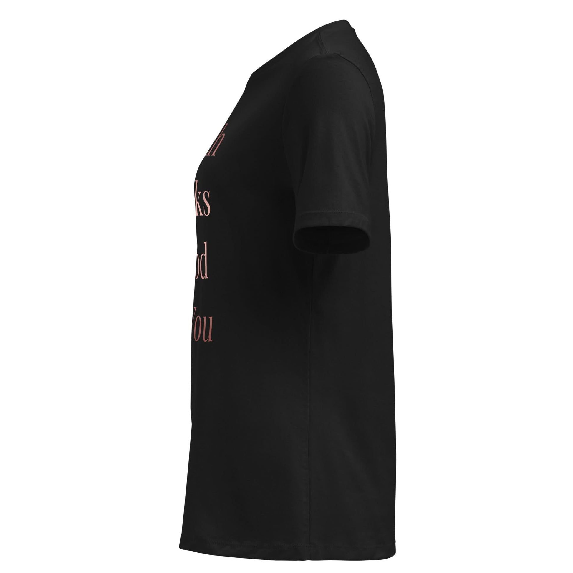 Faith Looks Good on You Tee – Bold Rose Gold Edition - My Store