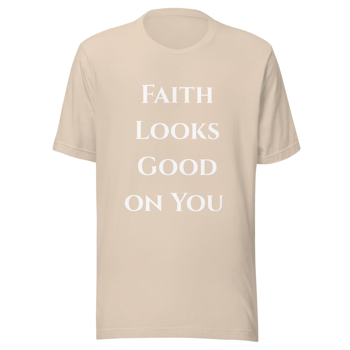Faith Looks Good on You Tee – Minimalist Edition - My Store