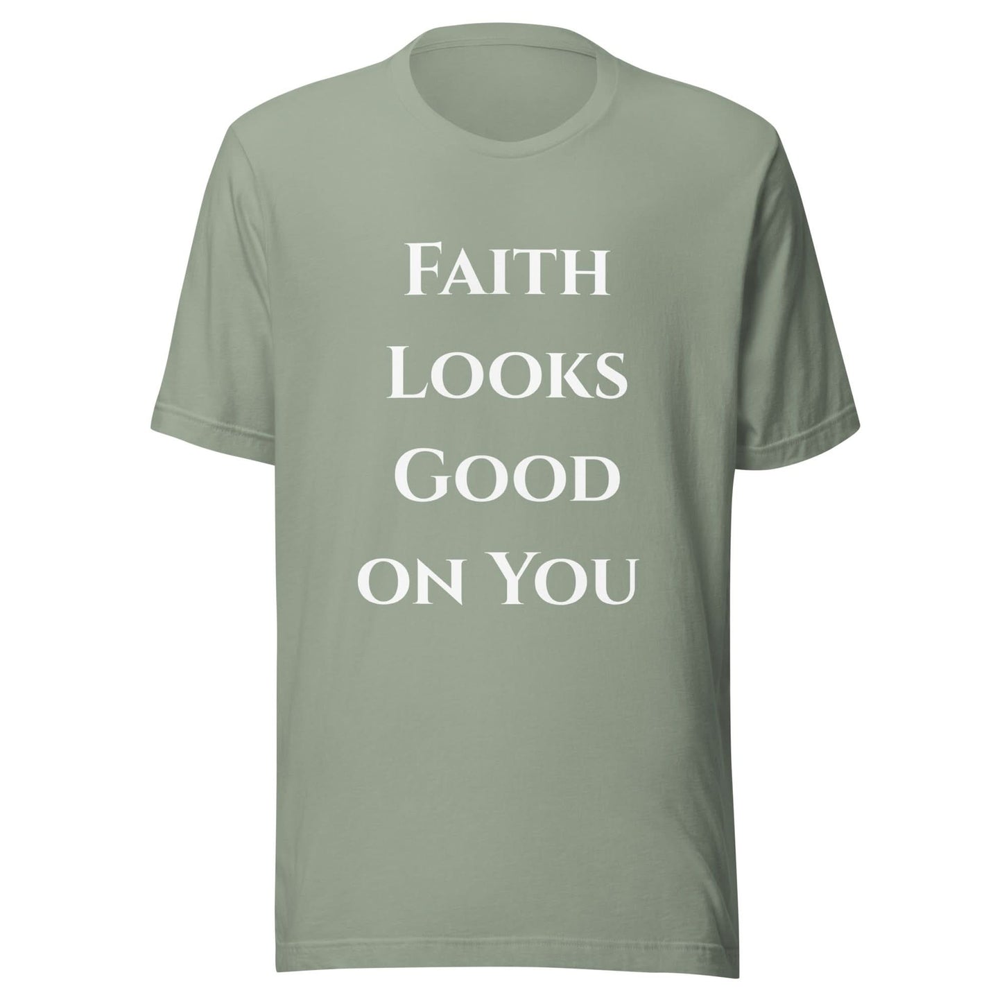 Faith Looks Good on You Tee – Minimalist Edition - My Store
