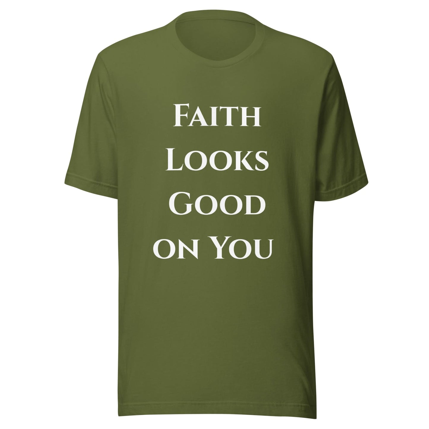 Faith Looks Good on You Tee – Minimalist Edition - My Store