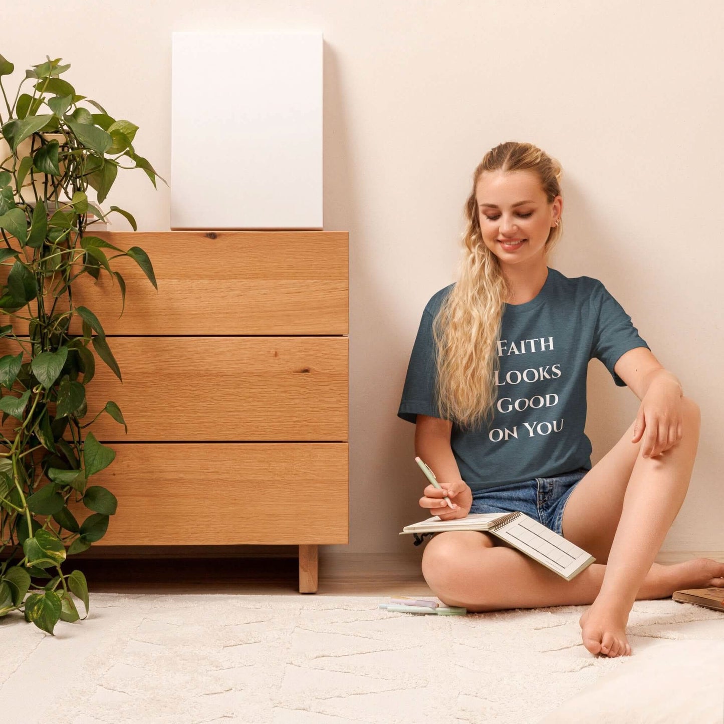 Faith Looks Good on You Tee – Minimalist Edition - My Store