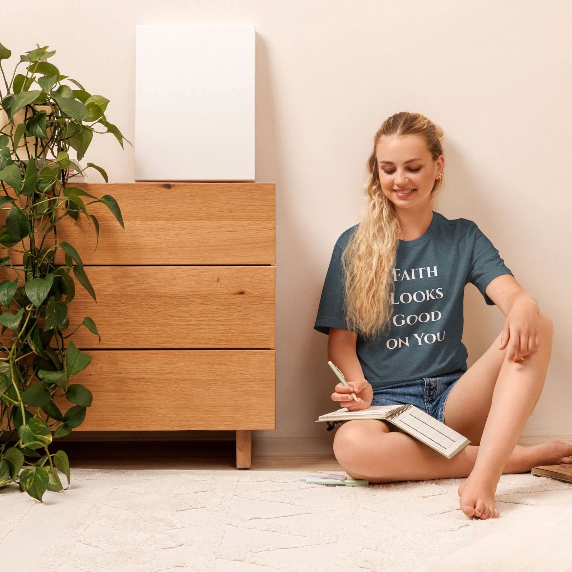 Faith Looks Good on You Tee – Minimalist Edition - My Store