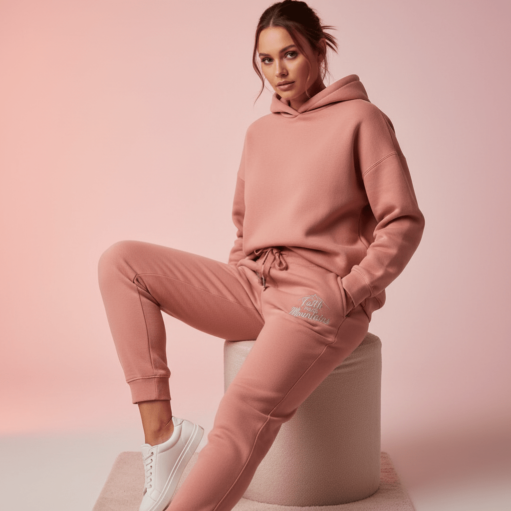 Faith Moves Mountains Joggers – Inspirational Christian Apparel - SheWalksInFaith