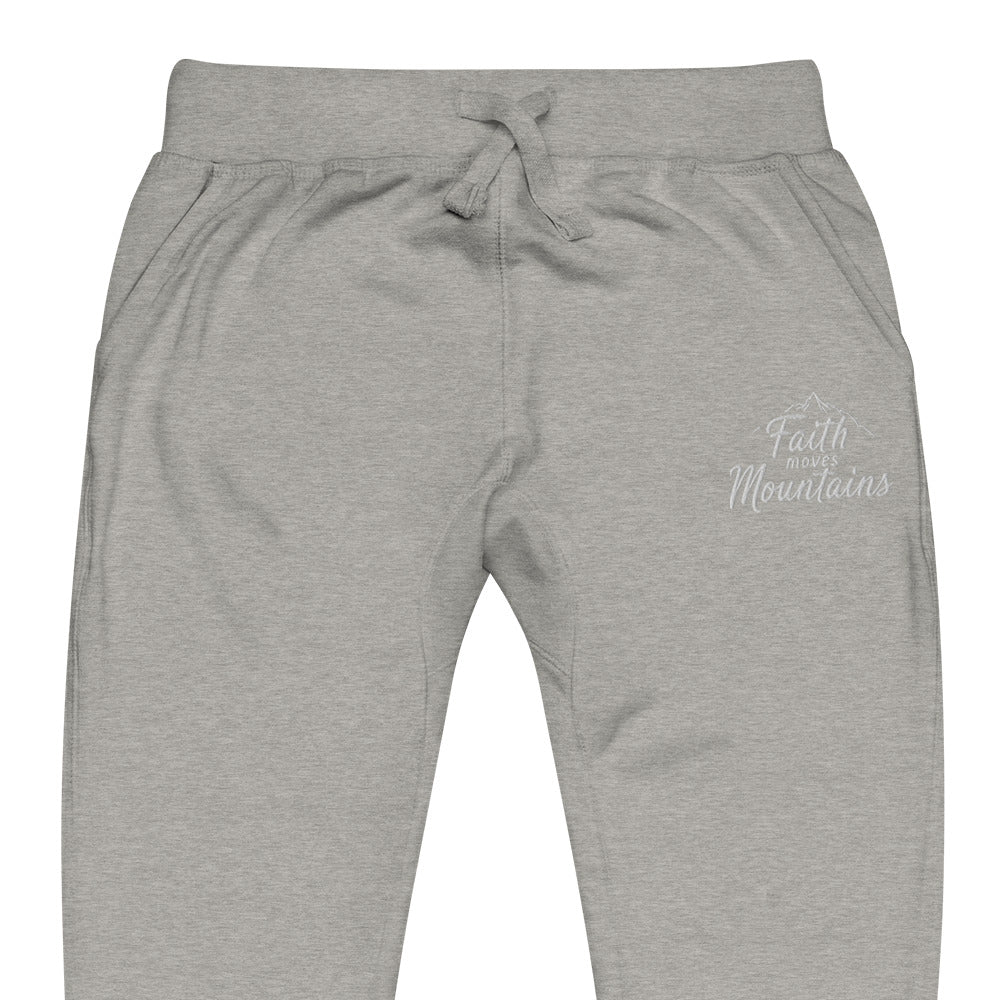 Faith Moves Mountains Joggers – Inspirational Christian Apparel - SheWalksInFaith