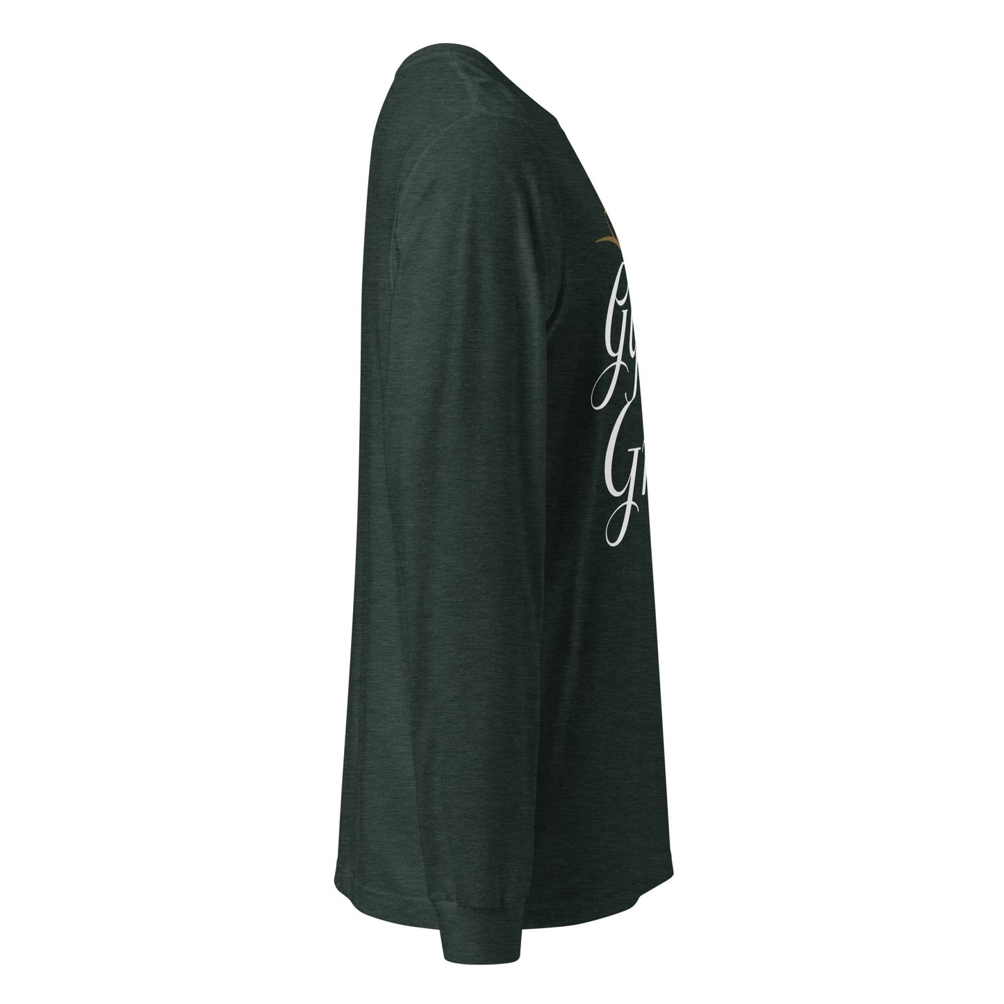 Gifted by Grace Long Sleeve Shirt – Inspirational Faith - Based Christian Tee - SheWalksInFaith