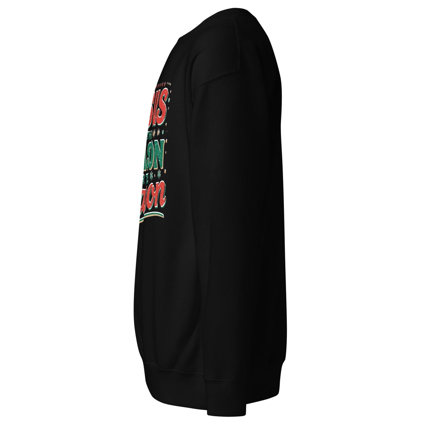 Jesus Is the Reason for the Season Sweatshirt – Faith - Inspired Christmas Apparel - SheWalksInFaith