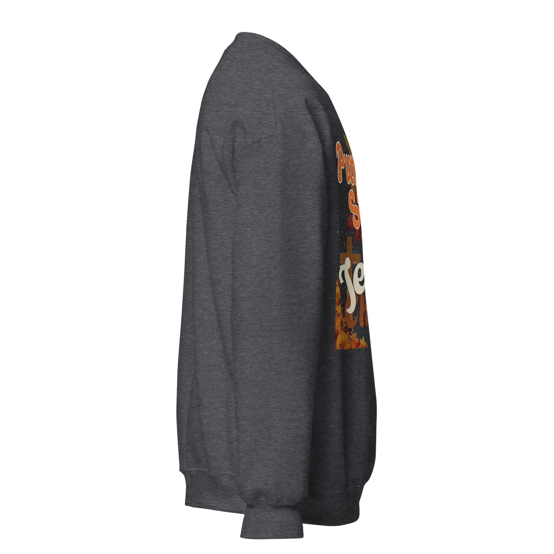 Pumpkin Spice & Jesus Christ Sweatshirt - SheWalksInFaith