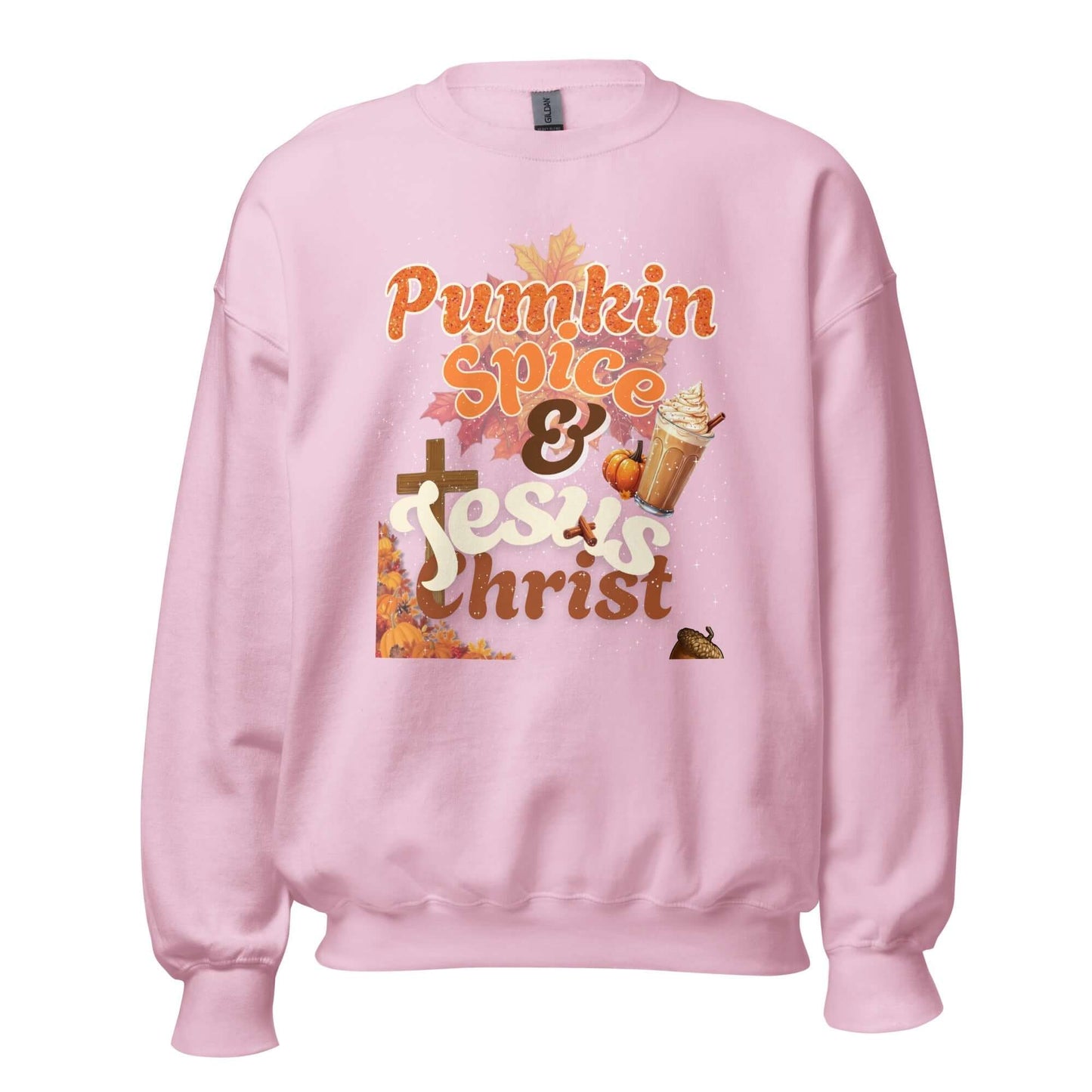 Pumpkin Spice & Jesus Christ Sweatshirt - SheWalksInFaith