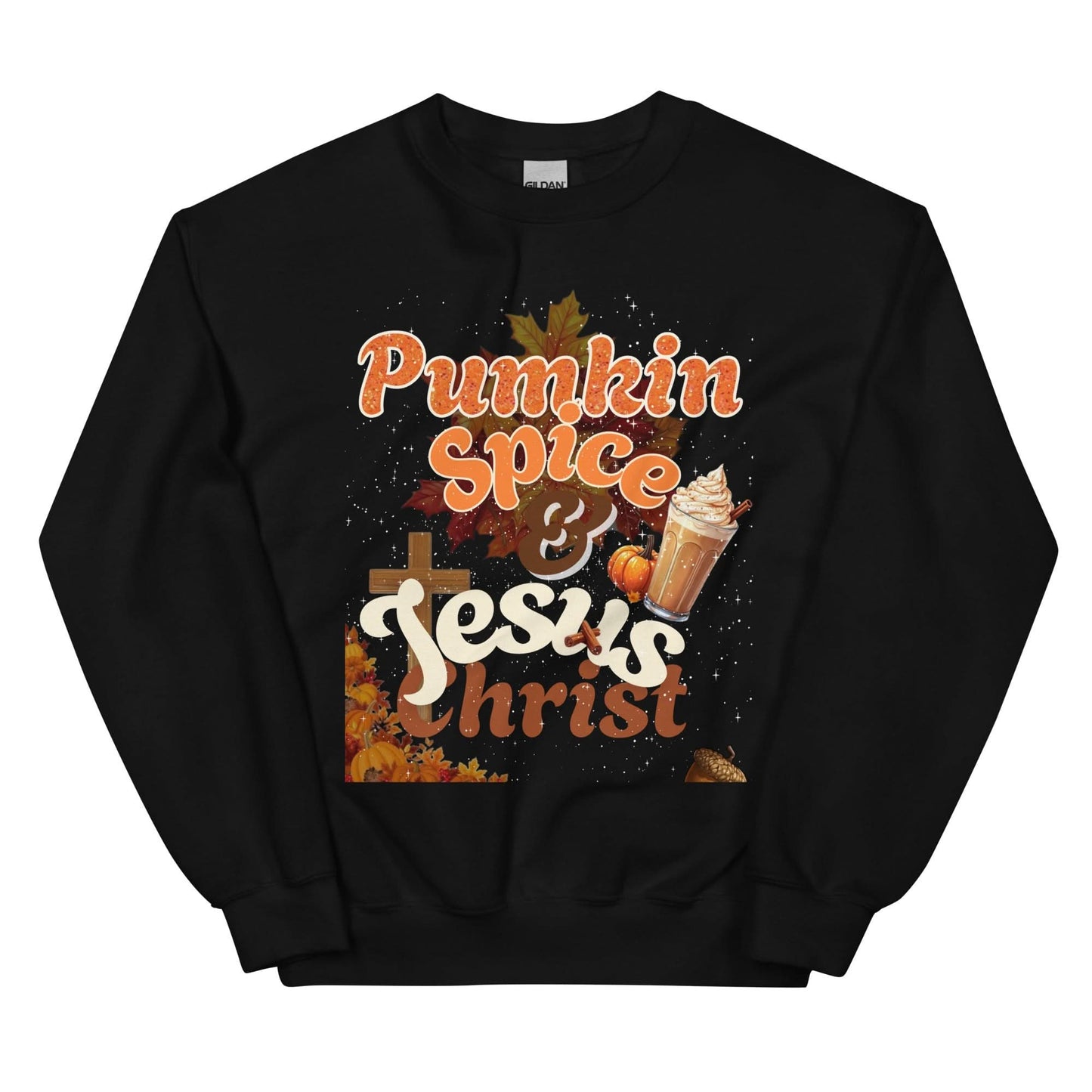 Pumpkin Spice & Jesus Christ Sweatshirt - SheWalksInFaith