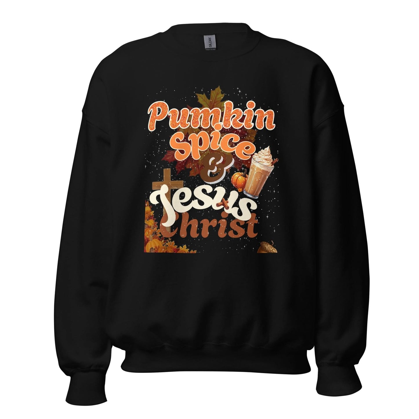 Pumpkin Spice & Jesus Christ Sweatshirt - SheWalksInFaith