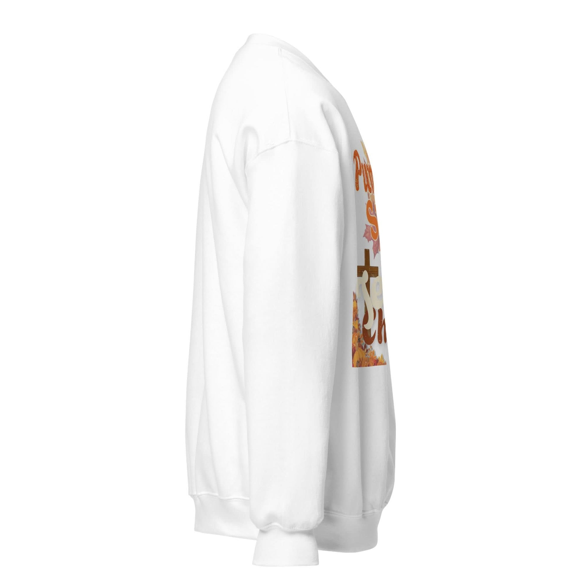 Pumpkin Spice & Jesus Christ Sweatshirt - SheWalksInFaith