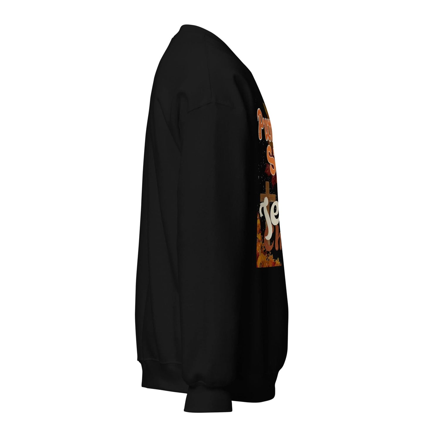 Pumpkin Spice & Jesus Christ Sweatshirt - SheWalksInFaith