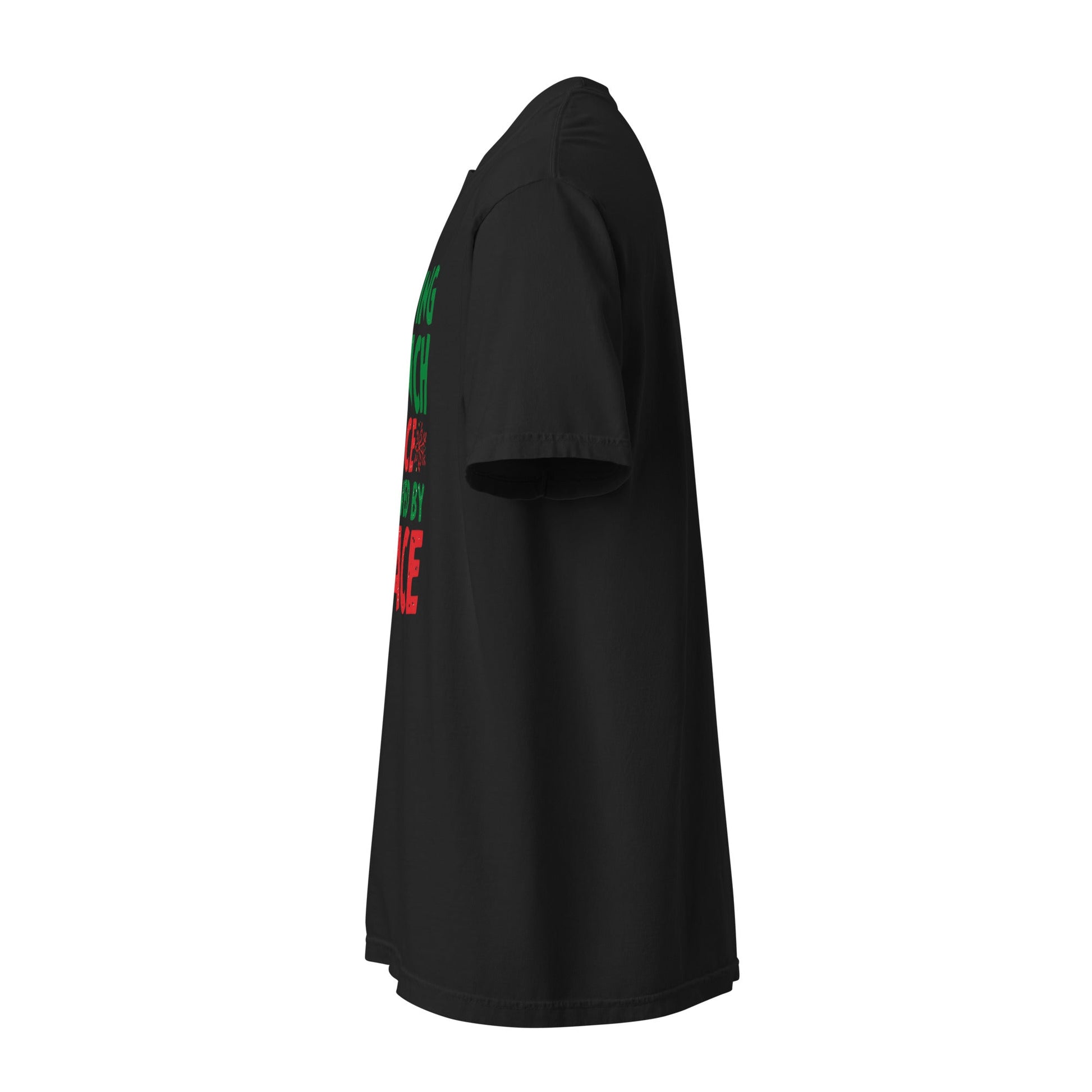 Resting Grinch Face Tee – Cute & Funny Christmas Shirt for Women - SheWalksInFaith