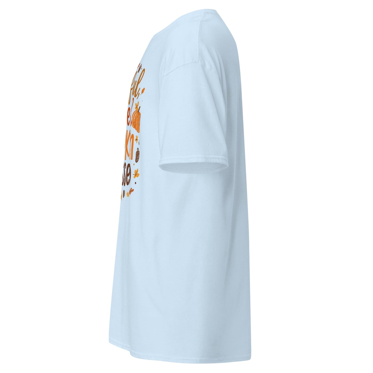 Thankful, Blessed & Pumpkin Obsessed Tee – Fall Faith Graphic Shirt - SheWalksInFaith