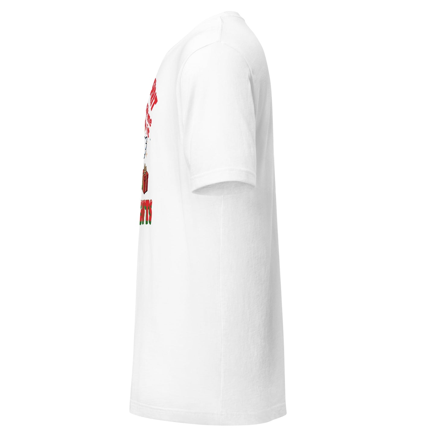 The Holy Spirit Told Me to Buy More Gifts T-Shirt – Humorous Christian Christmas Tee - SheWalksInFaith