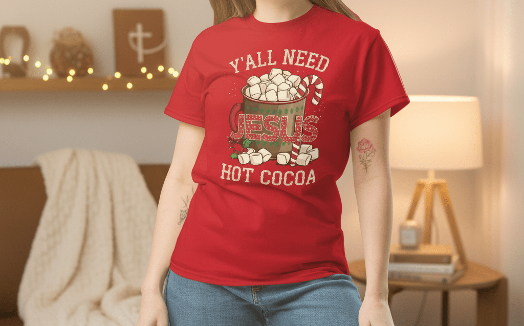 Y’all Need Jesus T-Shirt – Funny Faith - Inspired Christian Tee for Women - SheWalksInFaith