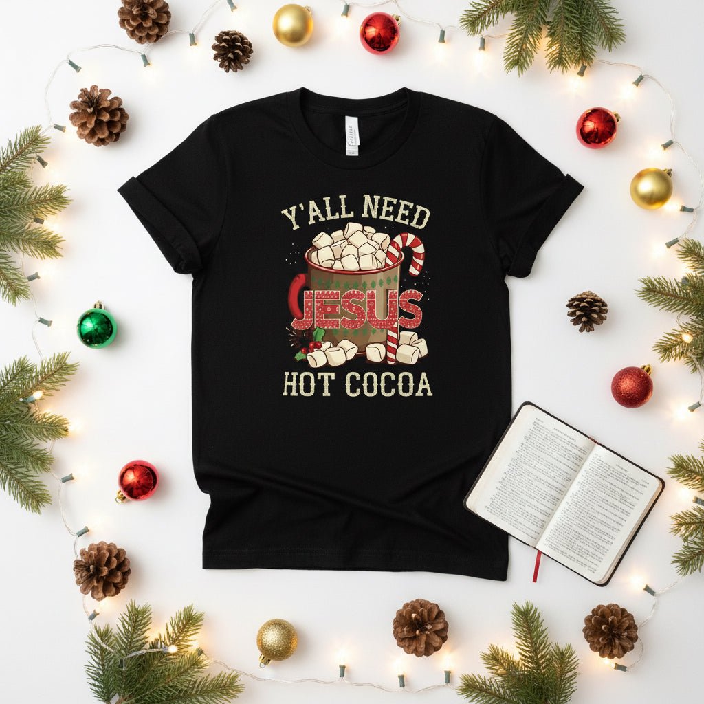 Y’all Need Jesus T-Shirt – Funny Faith - Inspired Christian Tee for Women - SheWalksInFaith