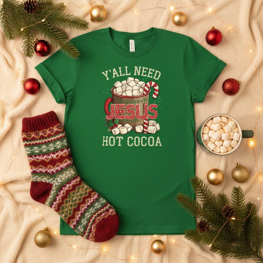 Y’all Need Jesus T-Shirt – Funny Faith - Inspired Christian Tee for Women - SheWalksInFaith