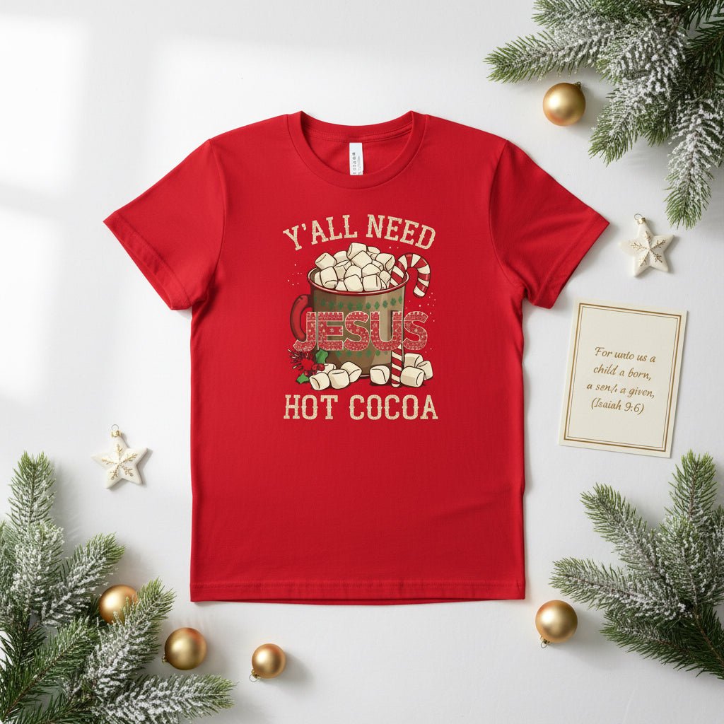 Y’all Need Jesus T-Shirt – Funny Faith - Inspired Christian Tee for Women - SheWalksInFaith