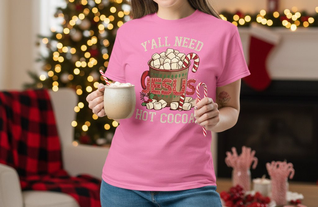 Y’all Need Jesus T-Shirt – Funny Faith - Inspired Christian Tee for Women - SheWalksInFaith